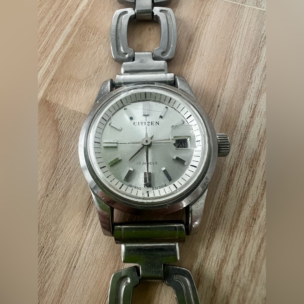 Citizen Women's Silver Stainless Steel Bracelet Watch - Silver Dial - Picture 2 of 12